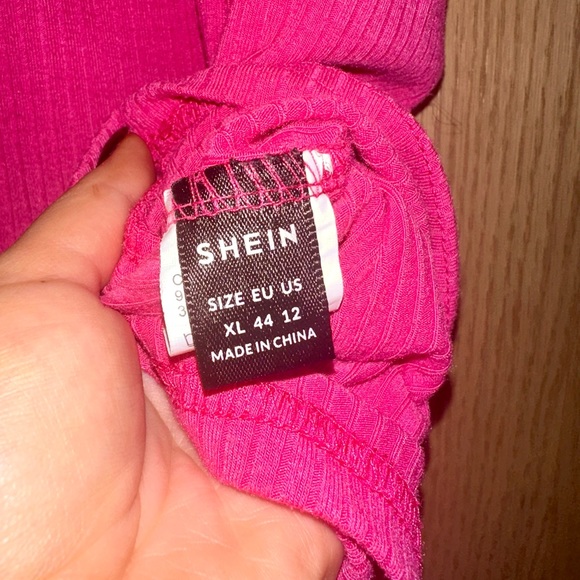 Pink Ribbed Tank Top - Picture 4 of 4